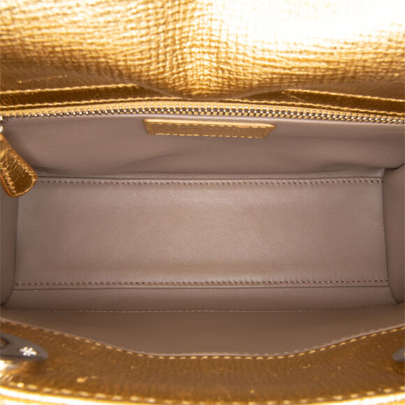 Auth Dior Small Metallic Grained #132126D26B - Picture 5 of 14